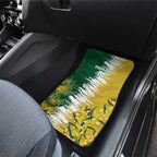 Custom Australia And South Africa Cricket Car Mats Aussies Proteas Together