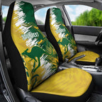 Custom Australia And South Africa Cricket Car Seat Cover Aussies Proteas Together
