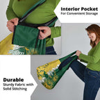 Custom Australia And South Africa Cricket Grocery Bag Aussies Proteas Together