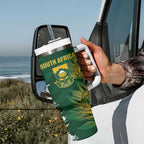 Custom Australia And South Africa Cricket Tumbler With Handle Aussies Proteas Together