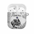 Custom New Zealand Kiwi Football AirPods Case Aotearoa Silver Fern - Aussie Hoodie