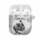 Custom New Zealand Kiwi Football AirPods Case Aotearoa Silver Fern - Aussie Hoodie