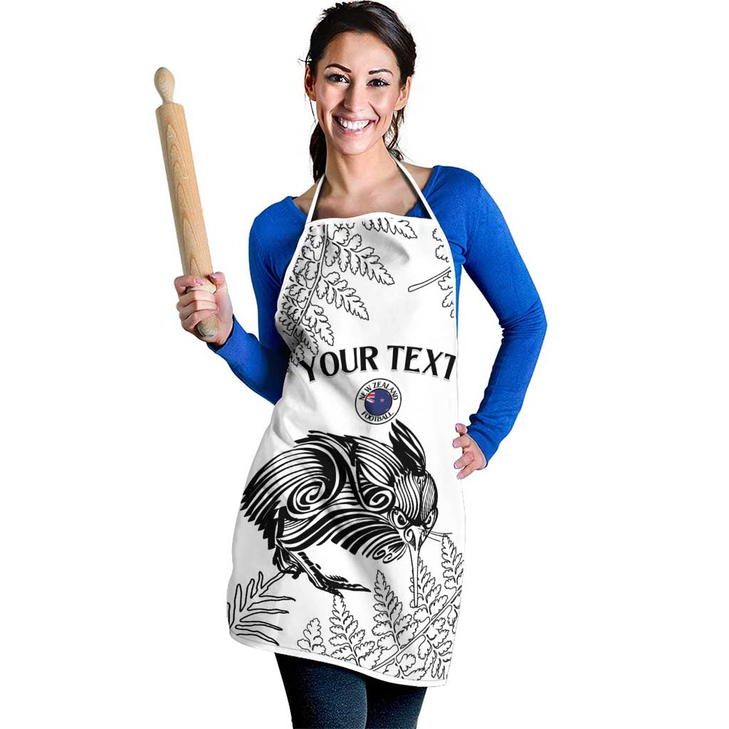 Custom New Zealand Kiwi Football Apron Aotearoa Silver Fern - Aussie Hoodie