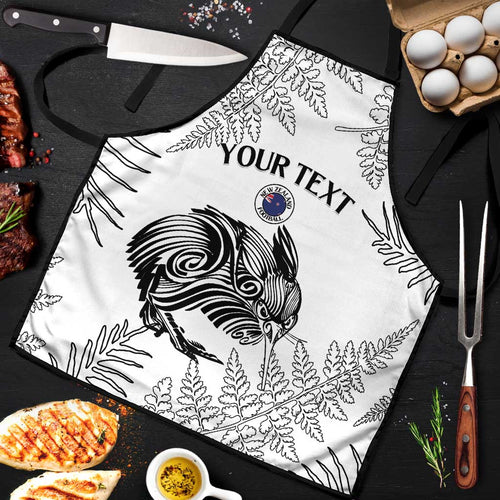 Custom New Zealand Kiwi Football Apron Aotearoa Silver Fern - Aussie Hoodie