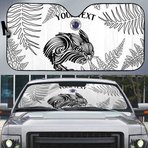 Custom New Zealand Kiwi Football Auto Sun Shade Aotearoa Silver Fern - Aussie Hoodie