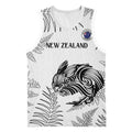 Custom New Zealand Kiwi Football Basketball Jersey Aotearoa Silver Fern - Aussie Hoodie
