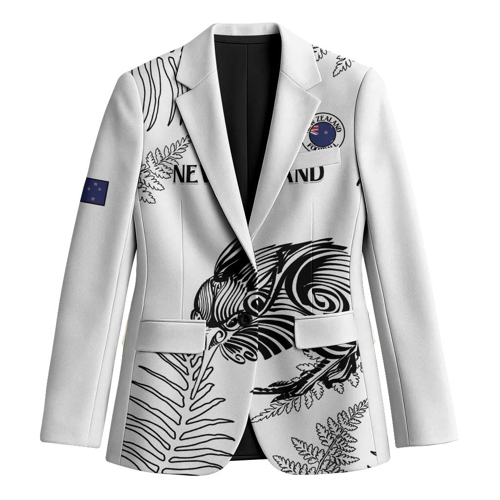 Custom New Zealand Kiwi Football Blazer Aotearoa Silver Fern - Aussie Hoodie