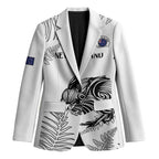 Custom New Zealand Kiwi Football Blazer Aotearoa Silver Fern - Aussie Hoodie