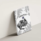 Custom New Zealand Kiwi Football Canvas Wall Art Aotearoa Silver Fern