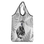 Custom New Zealand Kiwi Football Grocery Bag Aotearoa Silver Fern