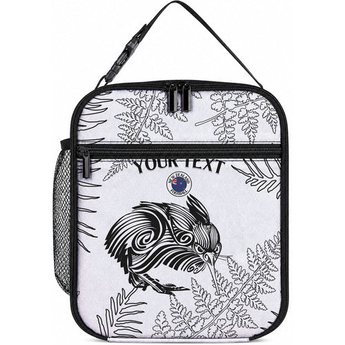 Custom New Zealand Kiwi Football Lunch Bag Aotearoa Silver Fern