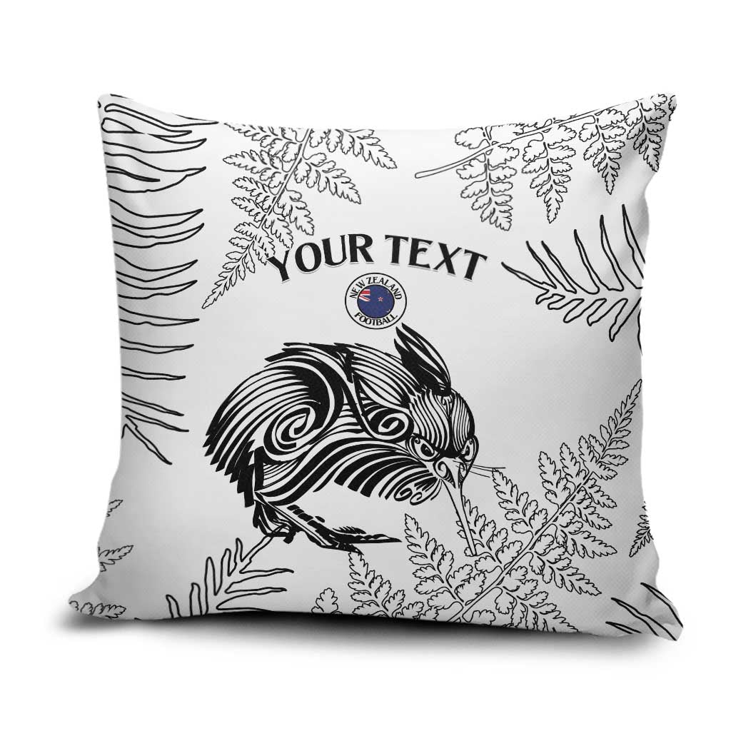 Custom New Zealand Kiwi Football Pillow Cover Aotearoa Silver Fern - Aussie Hoodie