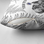 Custom New Zealand Kiwi Football Pillow Cover Aotearoa Silver Fern - Aussie Hoodie
