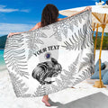 Custom New Zealand Kiwi Football Sarong Aotearoa Silver Fern