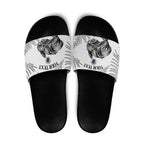 Custom New Zealand Kiwi Football Slide Sandals Aotearoa Silver Fern - Aussie Hoodie