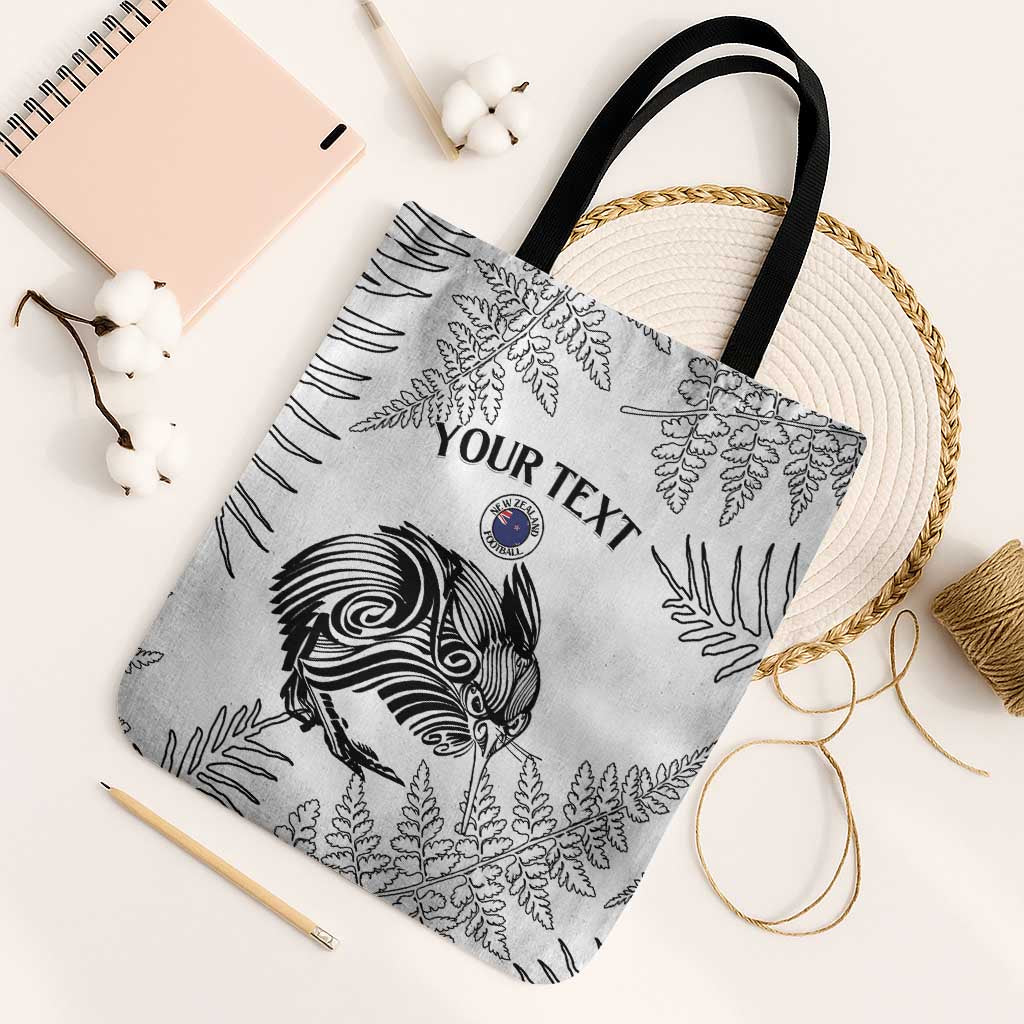 Custom New Zealand Kiwi Football Tote Bag Aotearoa Silver Fern - Aussie Hoodie