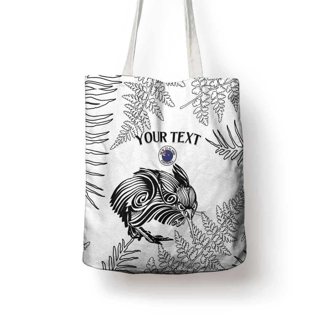 Custom New Zealand Kiwi Football Tote Bag Aotearoa Silver Fern - Aussie Hoodie