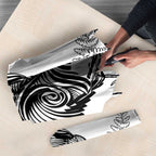 Custom New Zealand Kiwi Football Umbrella Aotearoa Silver Fern - Aussie Hoodie