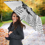 Custom New Zealand Kiwi Football Umbrella Aotearoa Silver Fern - Aussie Hoodie