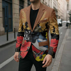 Australia Magpie ANZAC Day Blazer Rising Sun 25th April Poppy Golden Wattle - Aussie Hoodie