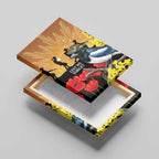 Australia Magpie ANZAC Day Canvas Wall Art Rising Sun 25th April Poppy Golden Wattle - Aussie Hoodie