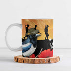 Australia Magpie ANZAC Day Ceramic Mug Rising Sun 25th April Poppy Golden Wattle - Aussie Hoodie
