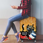 Australia Magpie ANZAC Day Luggage Cover Rising Sun 25th April Poppy Golden Wattle - Aussie Hoodie