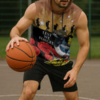 Australia Magpie ANZAC Day Sleeveless Hoodie Rising Sun 25th April Poppy Golden Wattle - Aussie Hoodie