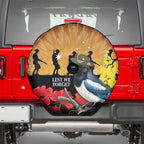 Australia Magpie ANZAC Day Spare Tire Cover Rising Sun 25th April Poppy Golden Wattle - Aussie Hoodie