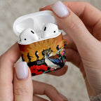 Australia Kookaburra ANZAC Day AirPods Case Rising Sun 25th April Poppy Eucalyptus Blossoms - Aussie Hoodie