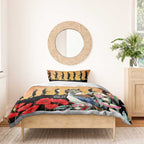 Australia Kookaburra ANZAC Day Bedding Set Rising Sun 25th April Poppy Eucalyptus Blossoms - Aussie Hoodie