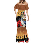 Australia Kookaburra ANZAC Day Mermaid Dress Rising Sun 25th April Poppy Eucalyptus Blossoms - Aussie Hoodie
