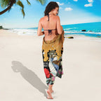 Australia Kookaburra ANZAC Day Sarong Rising Sun 25th April Poppy Eucalyptus Blossoms - Aussie Hoodie