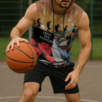 Australia Kookaburra ANZAC Day Sleeveless Hoodie Rising Sun 25th April Poppy Eucalyptus Blossoms - Aussie Hoodie