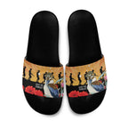 Australia Kookaburra ANZAC Day Slide Sandals Rising Sun 25th April Poppy Eucalyptus Blossoms - Aussie Hoodie
