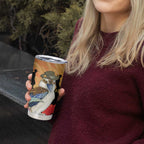 Australia Kookaburra ANZAC Day Tumbler Cup Rising Sun 25th April Poppy Eucalyptus Blossoms - Aussie Hoodie