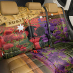 Australia ANZAC Day Back Car Seat Cover Australian Army Animals Lest We Forget