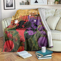 Australia ANZAC Day Blanket Australian Army Animals Lest We Forget