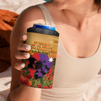 Australia ANZAC Day 4 in 1 Can Cooler Tumbler Australian Army Animals Lest We Forget