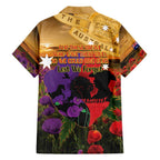 Australia ANZAC Day Family Matching Tank Maxi Dress and Hawaiian Shirt Australian Army Animals Lest We Forget
