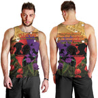 Australia ANZAC Day Men Tank Top Australian Army Animals Lest We Forget