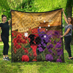 Australia ANZAC Day Quilt Australian Army Animals Lest We Forget
