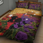 Australia ANZAC Day Quilt Bed Set Australian Army Animals Lest We Forget