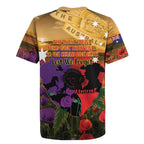 Australia ANZAC Day Rugby Jersey Australian Army Animals Lest We Forget