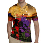 Australia ANZAC Day Rugby Jersey Australian Army Animals Lest We Forget