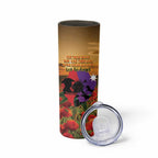 Australia ANZAC Day Skinny Tumbler Australian Army Animals Lest We Forget