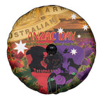 Australia ANZAC Day Spare Tire Cover Australian Army Animals Lest We Forget