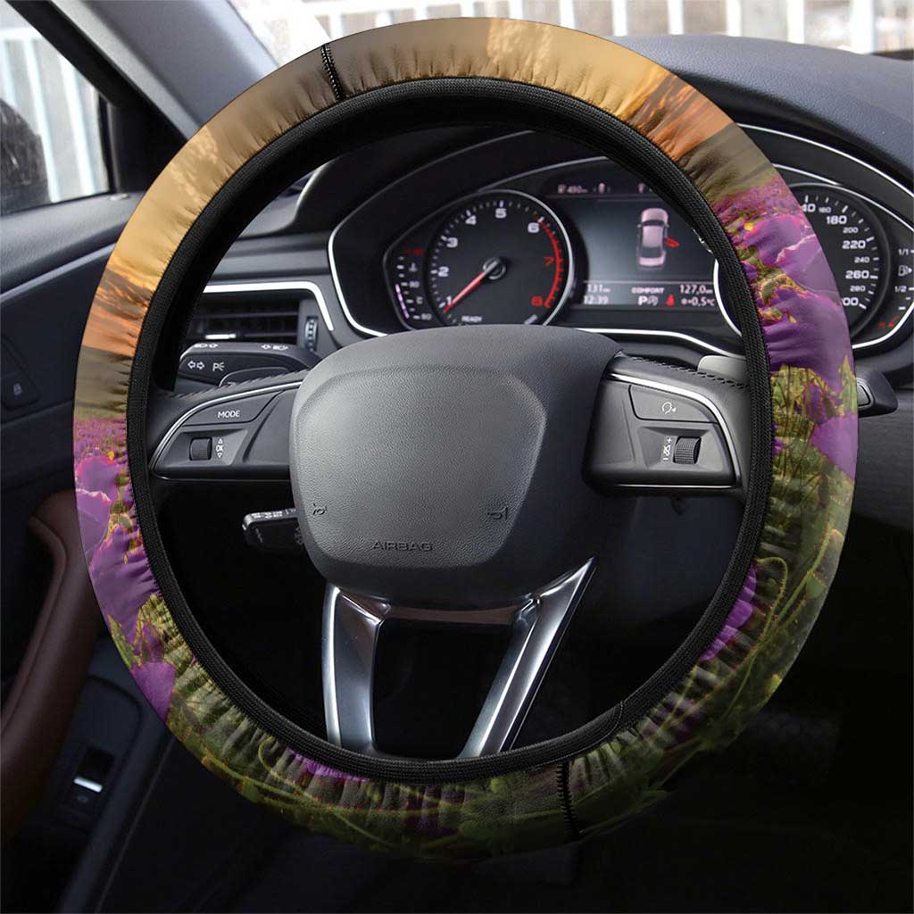 Australia ANZAC Day Steering Wheel Cover Australian Army Animals Lest We Forget