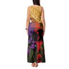 Australia ANZAC Day Tank Maxi Dress Australian Army Animals Lest We Forget