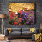 Australia ANZAC Day Tapestry Australian Army Animals Lest We Forget